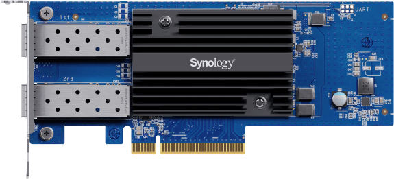 SYNOLOGY E10G30-F2 Dual-port 10GbE SFP+ add-in card for Synology servers