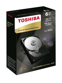 Toshiba HDWN160EZSTA 6TB N300 Internal NAS 3.5" HDD 