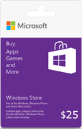 Windows Phone Store Gift Card (US) $25